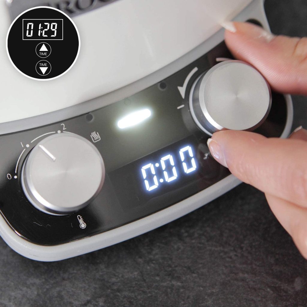 La mijoteuse est facile à programmer