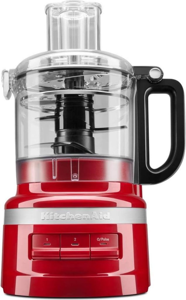 Test du robot culinaire KitchenAid 1, 7 l : efficacité en rouge empire