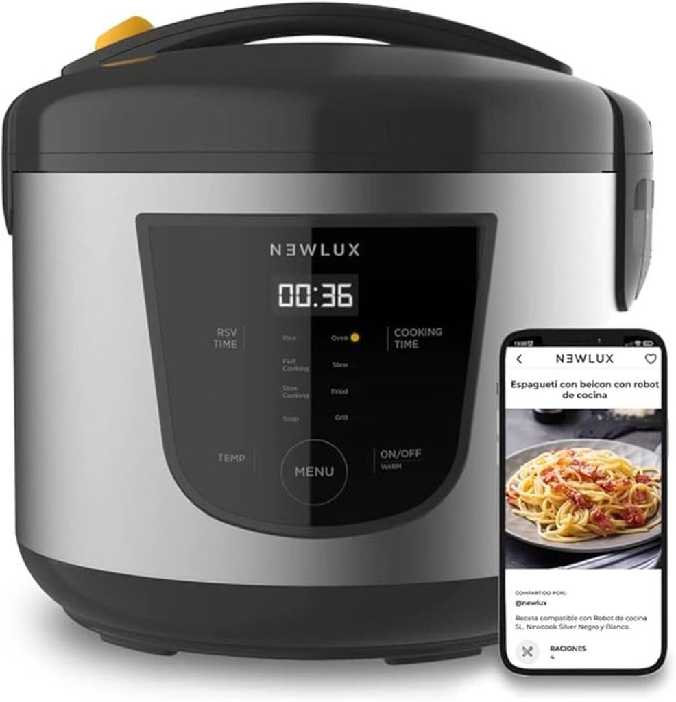 Test du robot de cuisine Newlux 5L : multifonction et programmation facile