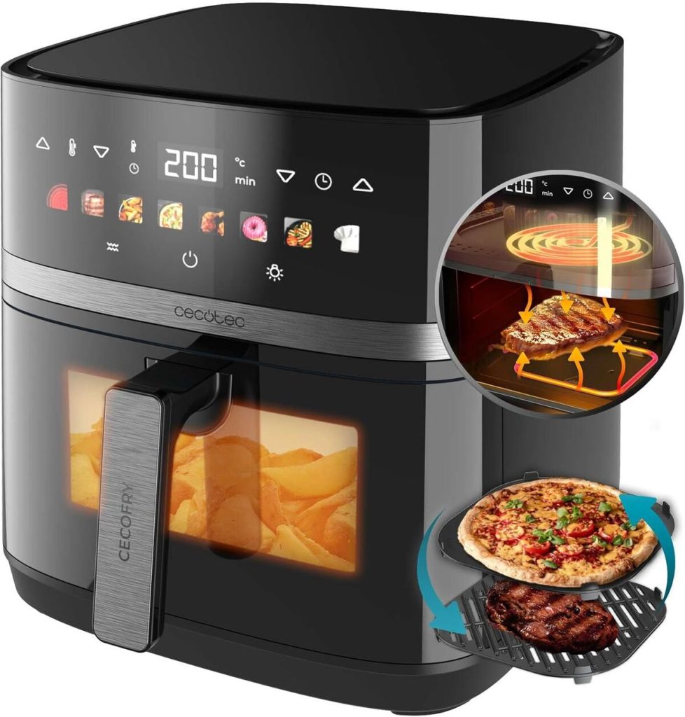 Test Cecotec Air Fryer Cecofry&Grill Duoheat 8000 : efficace et sain