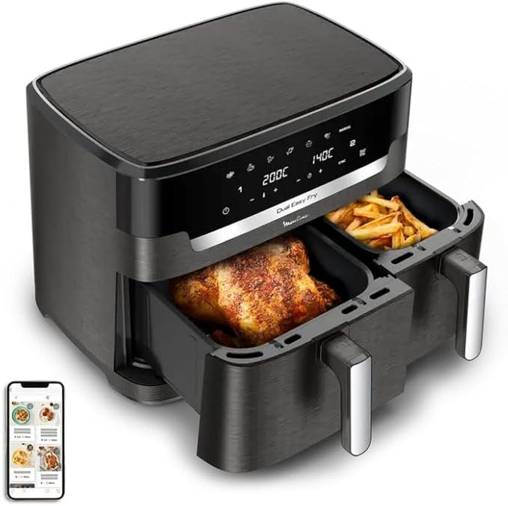 Test : moulinex Dual Easy Fry & Grill XXL, friteuse sans huile révolutionnaire