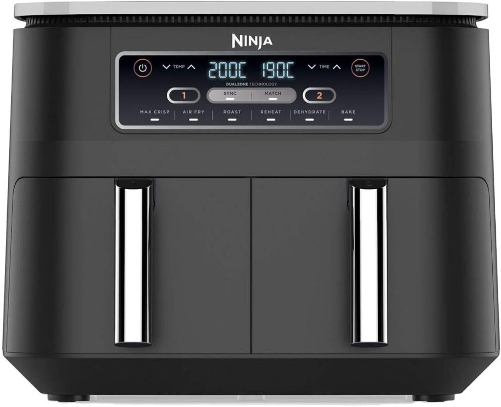 Test : ninja Foodi Double Zone, friteuse à air innovante