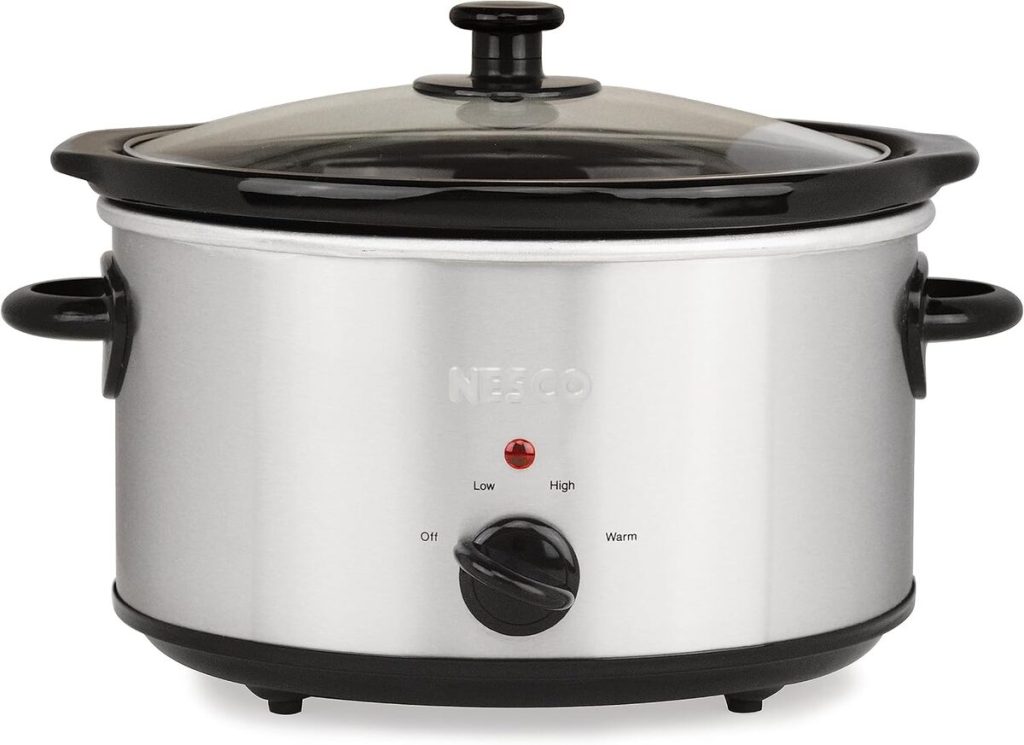 Test de la mijoteuse Nesco DSC-4-25 argenté
