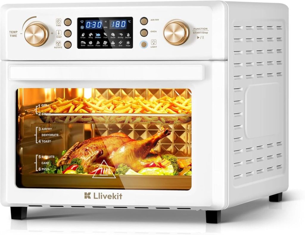 Test : friteuse sans huile LLIVEKIT 26L, cuisson saine et rapide