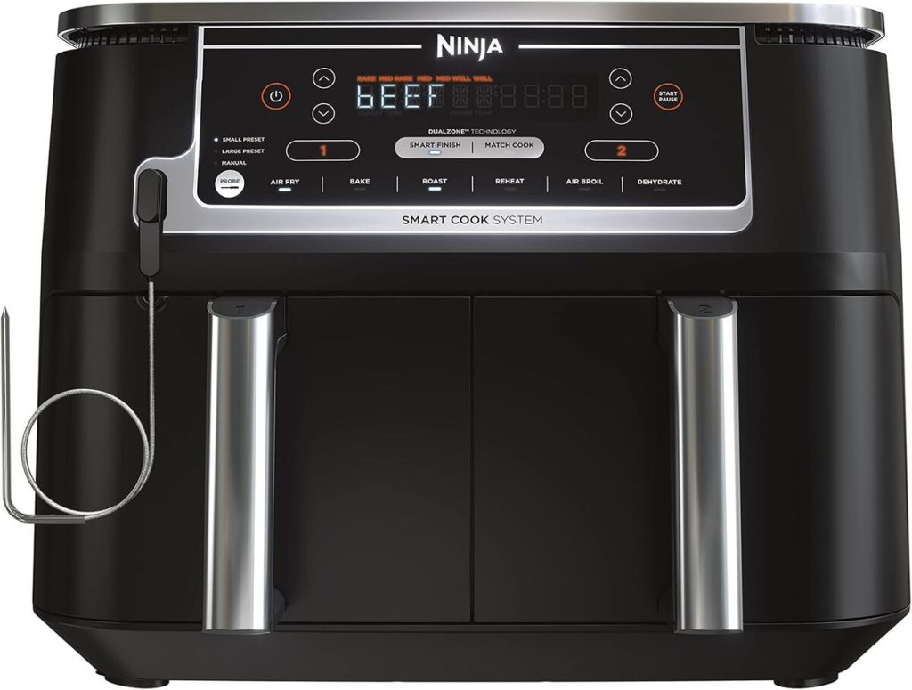 Test Ninja DZ550 : friteuse à air DualZone Smart XL 6 en 1