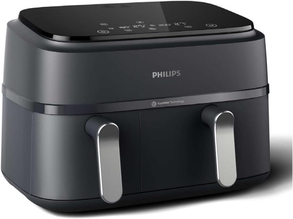 Test de la friteuse Philips Airfryer NA351/00 : double cuve ultra-puissante