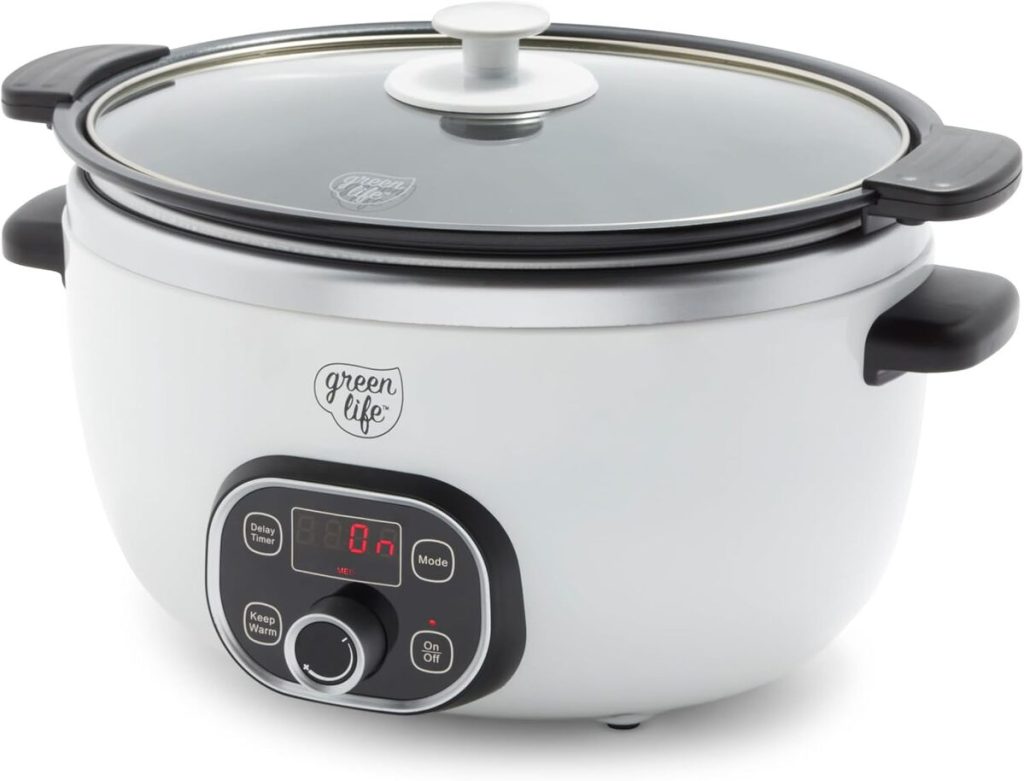 Test : greenLife mijoteuse en céramique 6L programmable et saine