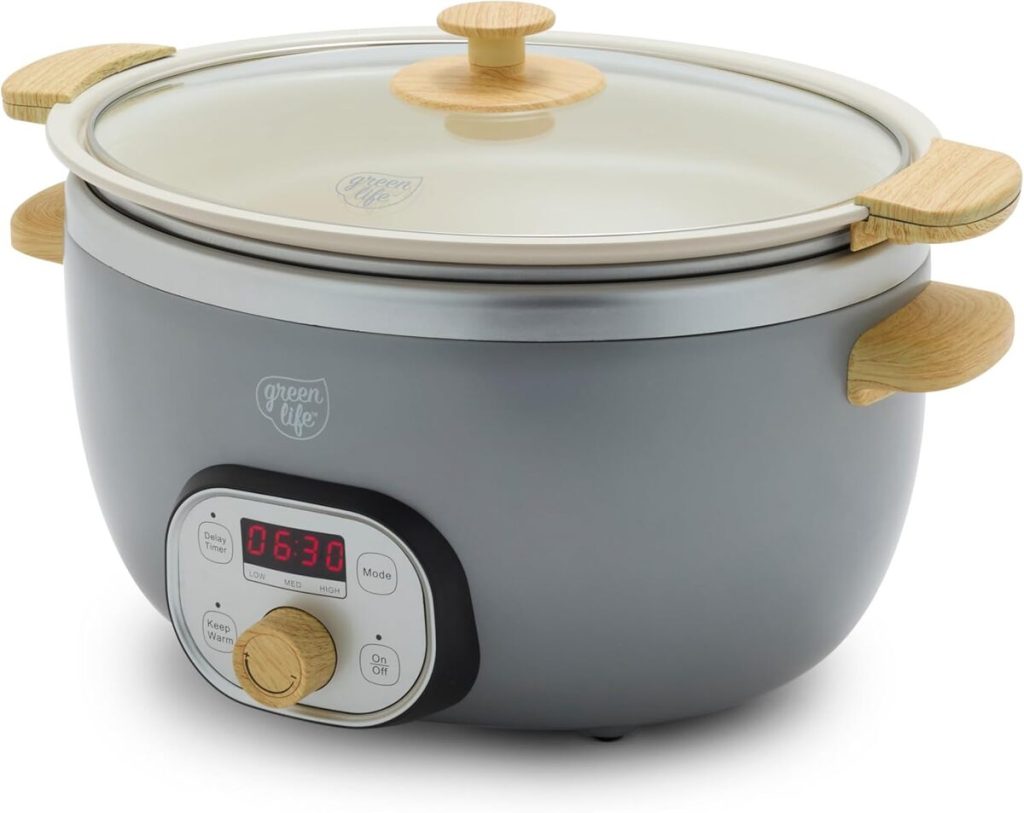 Test de la mijoteuse GreenLife 6L en céramique