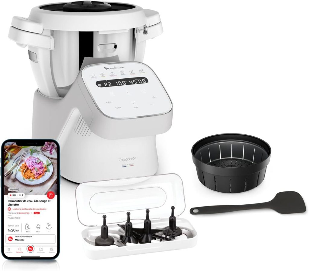 Test du robot cuiseur Moulinex Companion HF8408F1 : 14 fonctions et capacité XL pour 10 personnes
