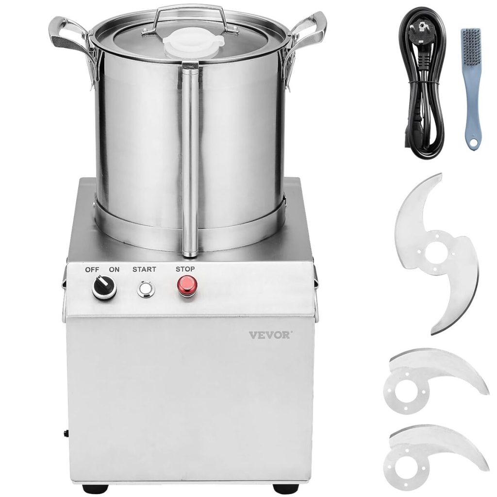 Test : robot culinaire VEVOR 10 L multitâche en acier inoxydable