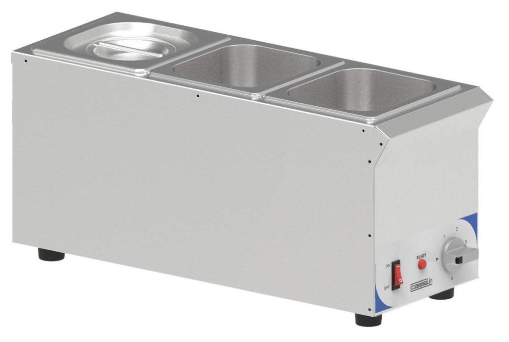 Test : casselin CBMS316V, bain marie à sauce compact 3 X GN 1/6