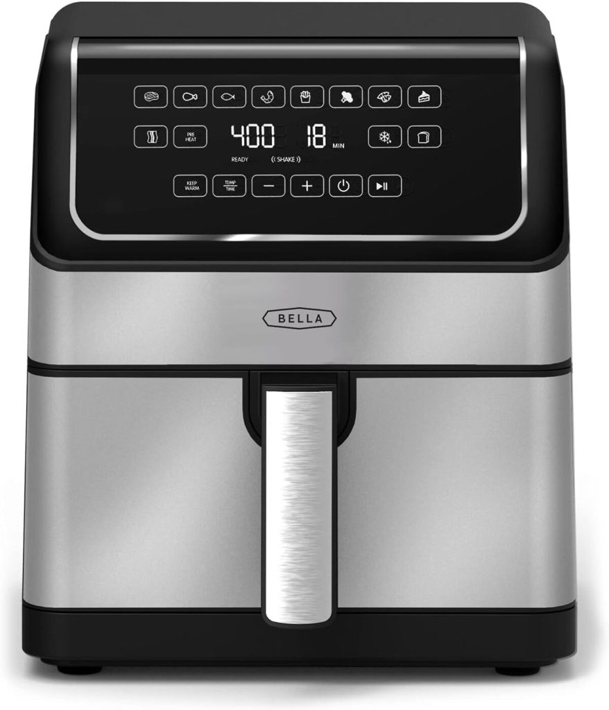 Test de la friteuse à air Bella TurboCrisp 8L : grande capacité et performance