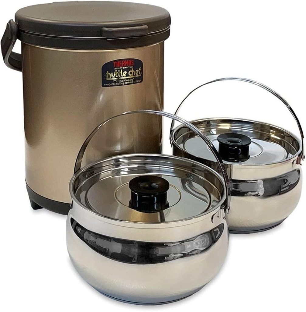 Test du Thermos Thermos Marque Thermal Cooker 6.0L (RPC-6000) bronze