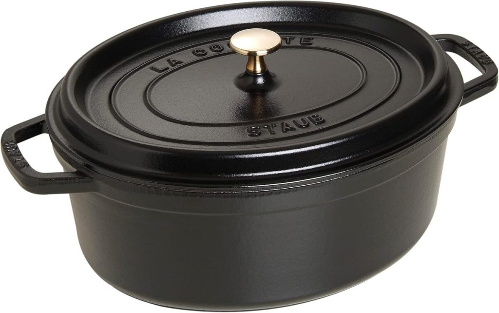 Test cocotte Staub en fonte pour 8 personnes