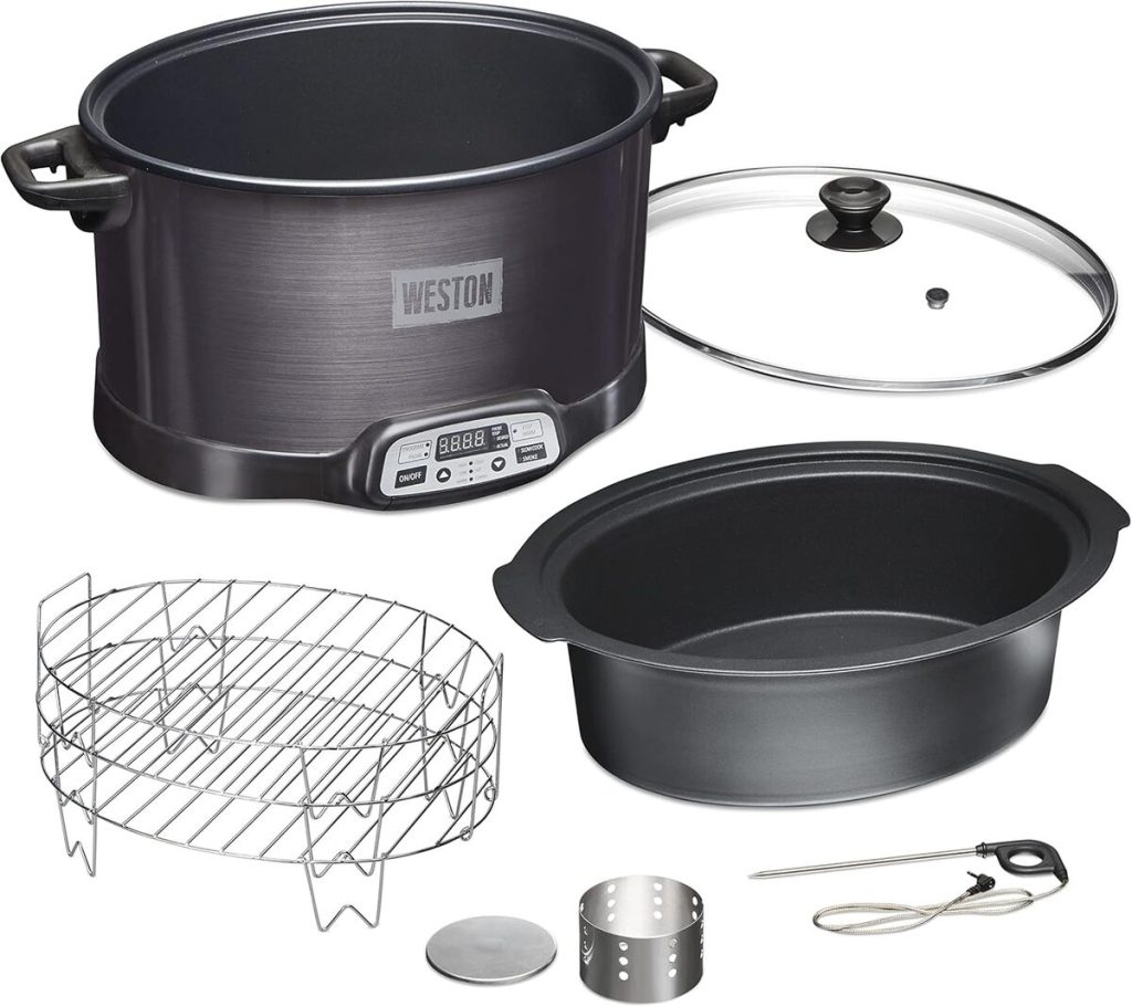 Test : fumoir électrique et mijoteuse Weston Brands 6 L