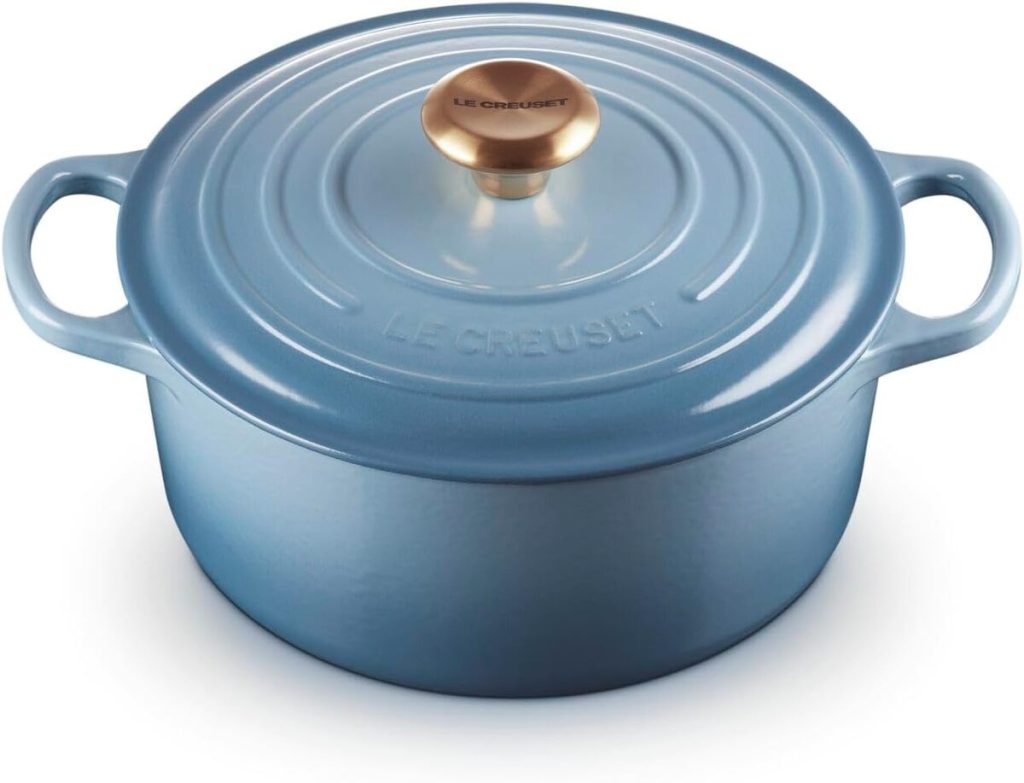 Test : cocotte Le Creuset Signature en fonte émaillée chambray