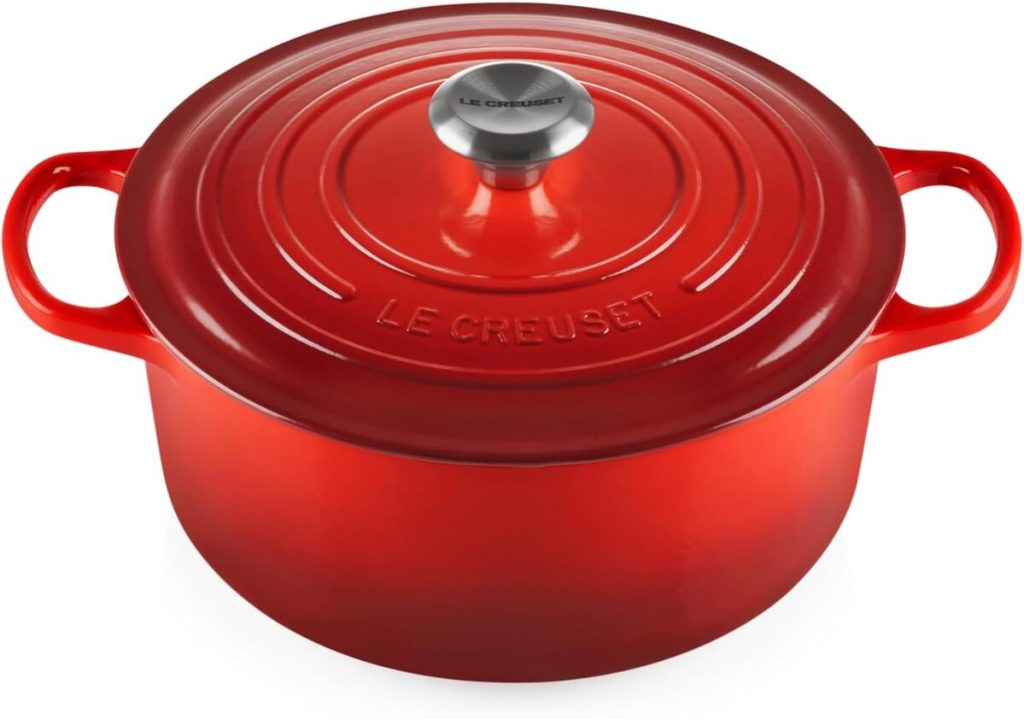 Test de la cocotte Le Creuset Signature en fonte émaillée 26 cm