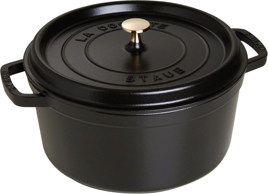 Test de la cocotte ronde Staub 34 cm