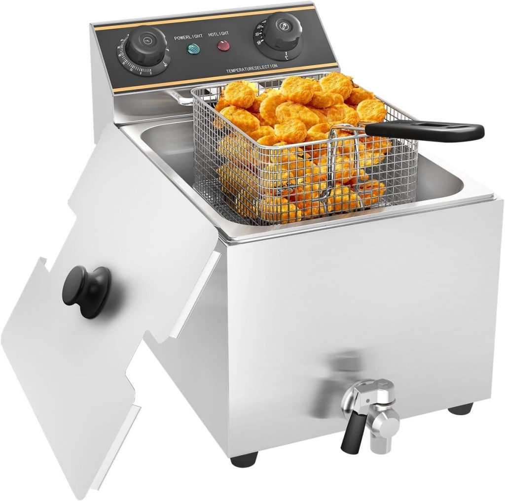 Test de la friteuse électrique Mootaco 6L : performance et praticité