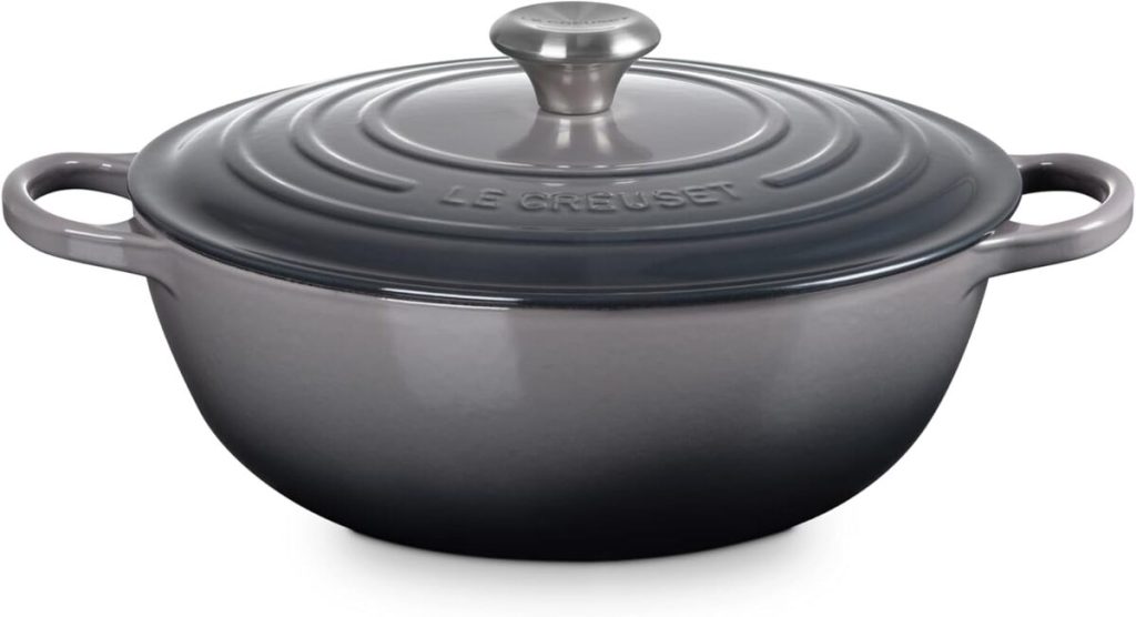 Test de la marmite en fonte Le Creuset Signature 28 cm