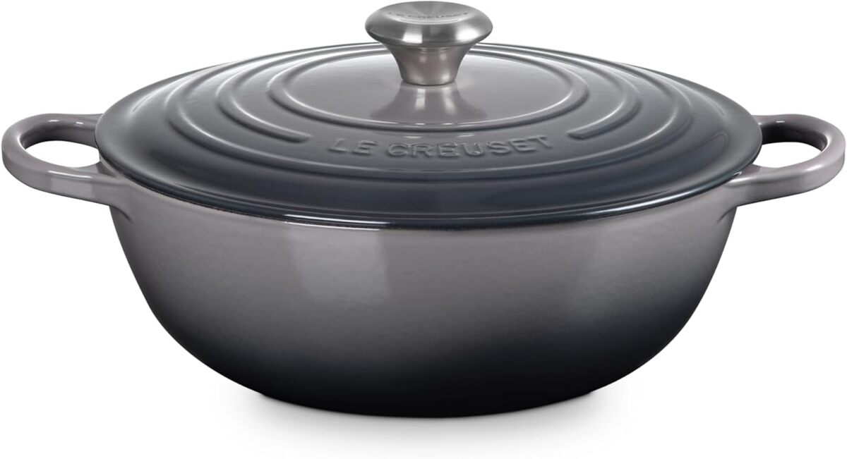 Dutch Oven, 5,8 L Four Néerlandais, Cocotte en Fonte, Kit Marmite en Font Four, Four Hollandais