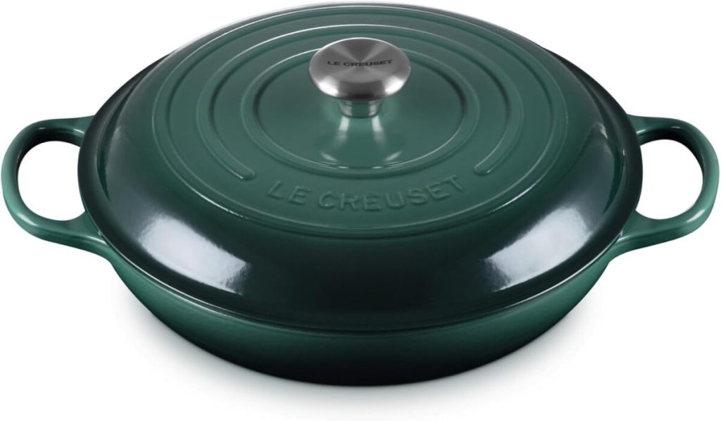 Test du faitout Signature Le Creuset 30cm en fonte émaillée