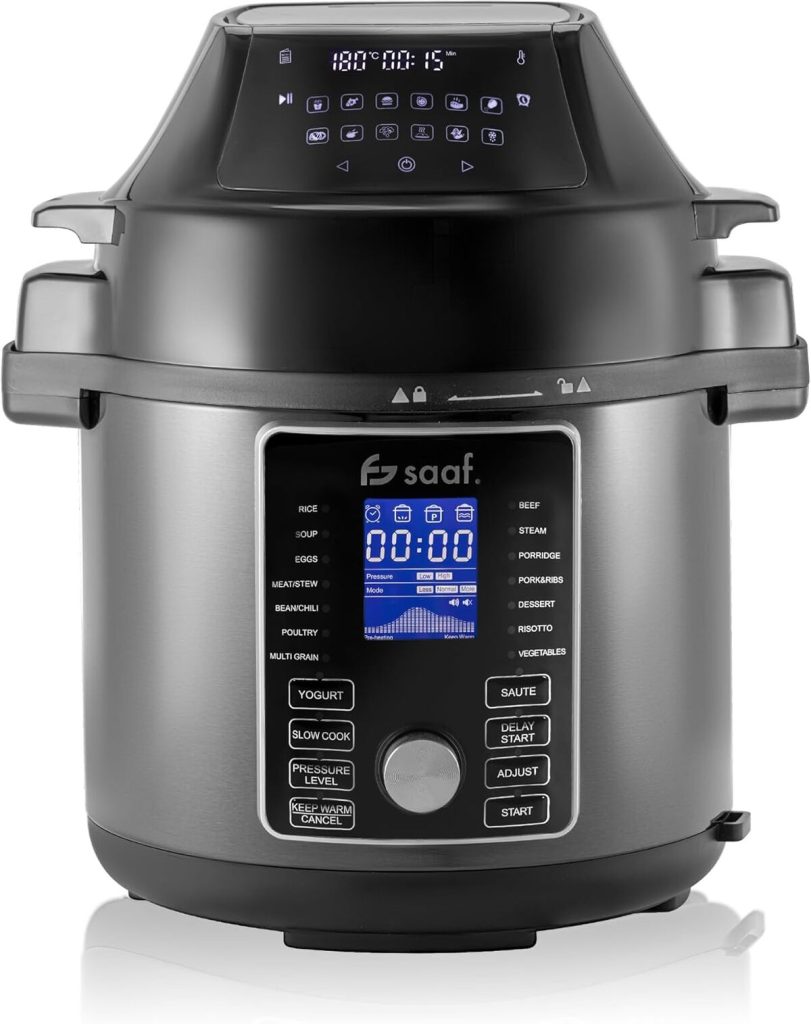 Test du multicuiseur Saaf : 24 programmes et airfryer