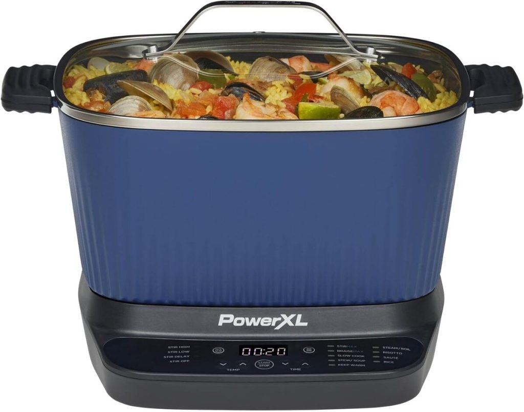Test du multicuiseur Stirmax Midnight Blue 7, 5L : programmable et automatique