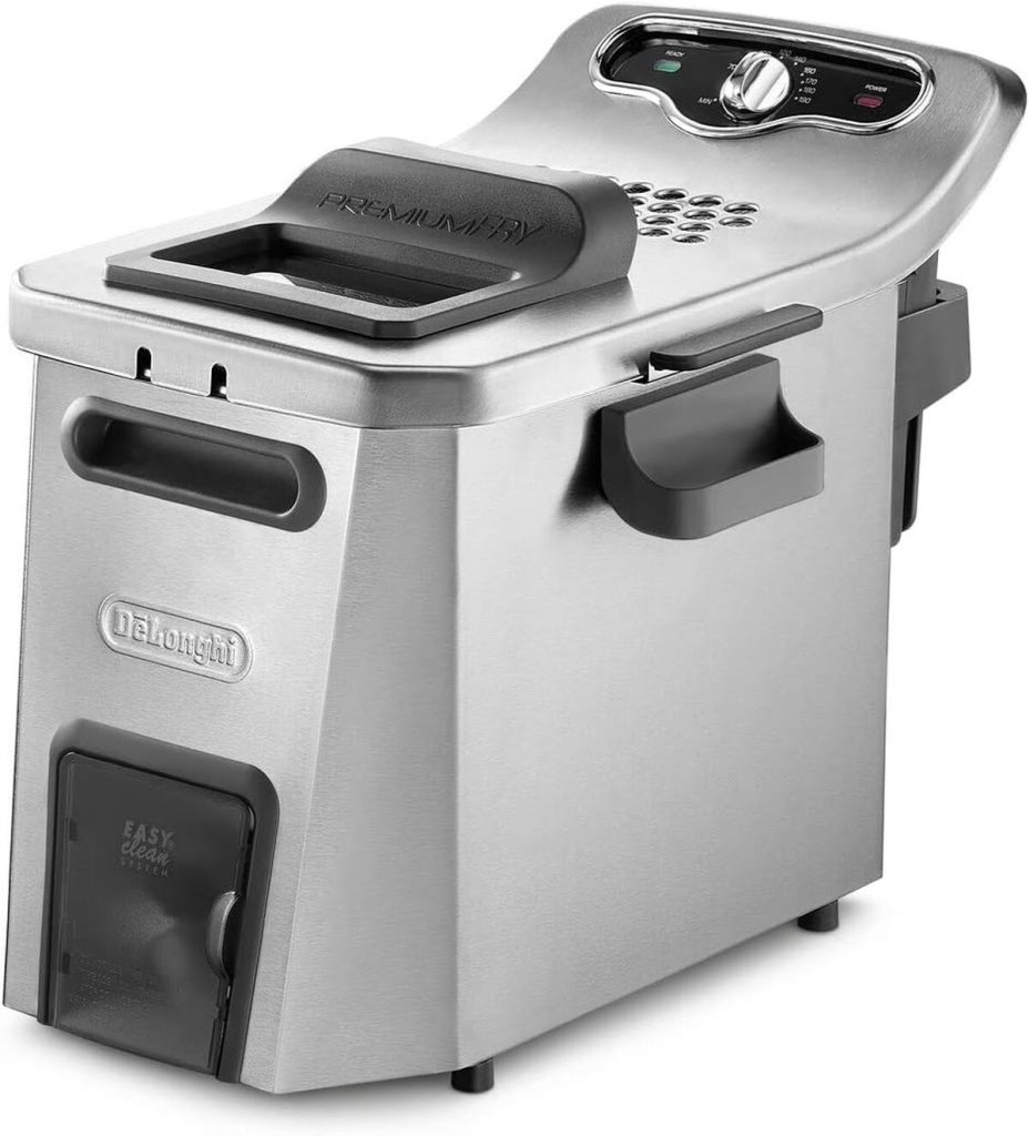 Test : friteuse De'Longhi F44532CZ 5 L silver