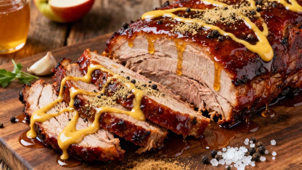 Épaule de porc barbecue à la mijoteuse