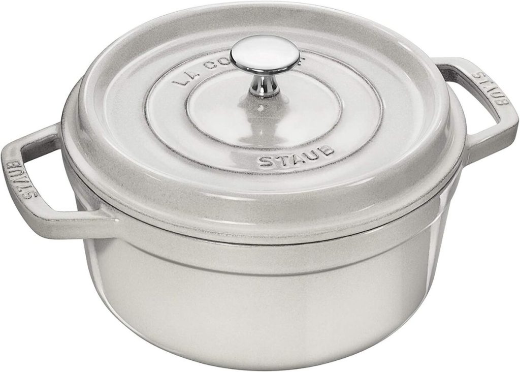 Test : cocotte Staub truffe blanche 22 cm