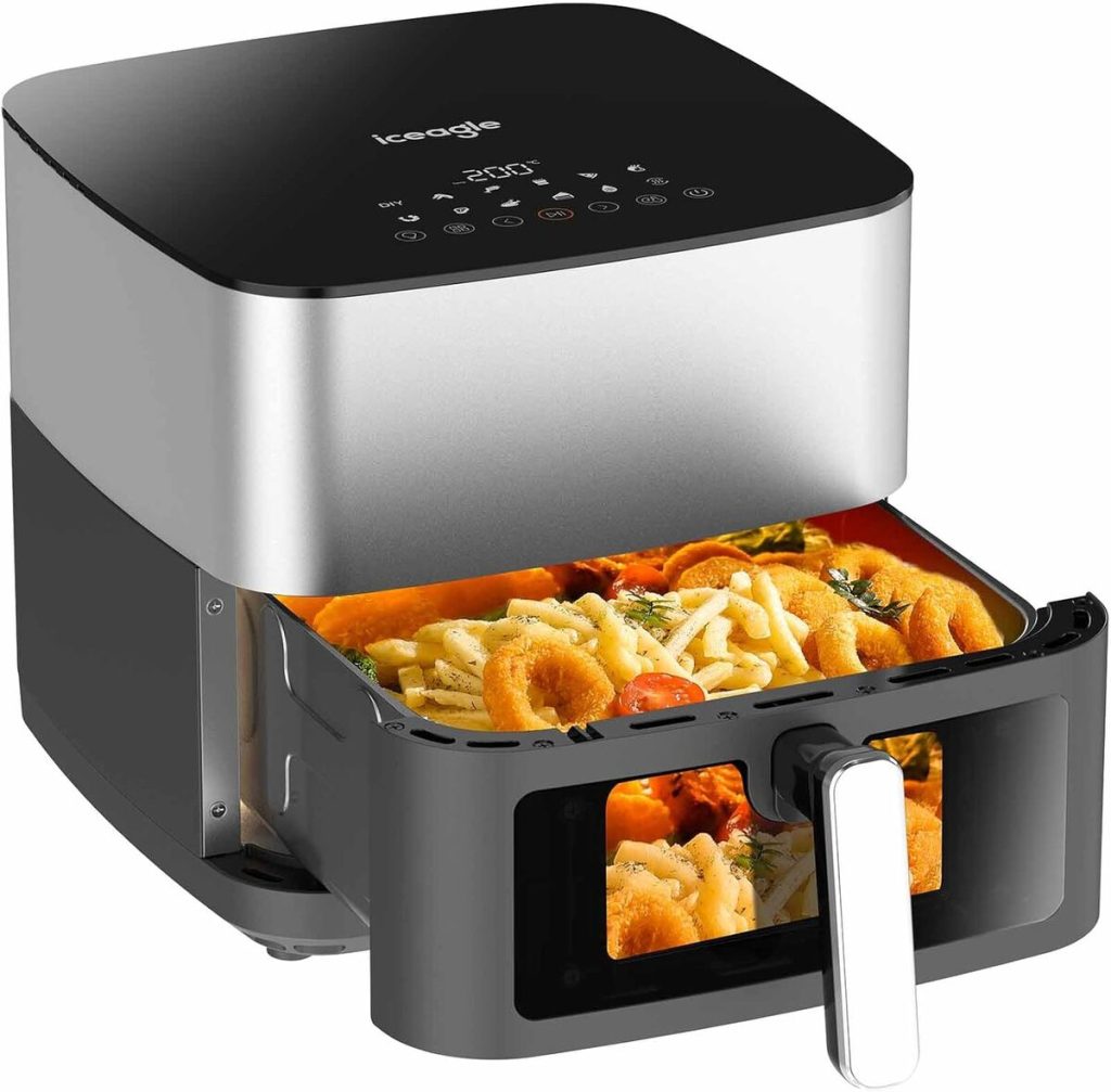 Test : friteuse sans huile Iceagle Air Fryer 9L XXL - 2000W, polyvalence et performance