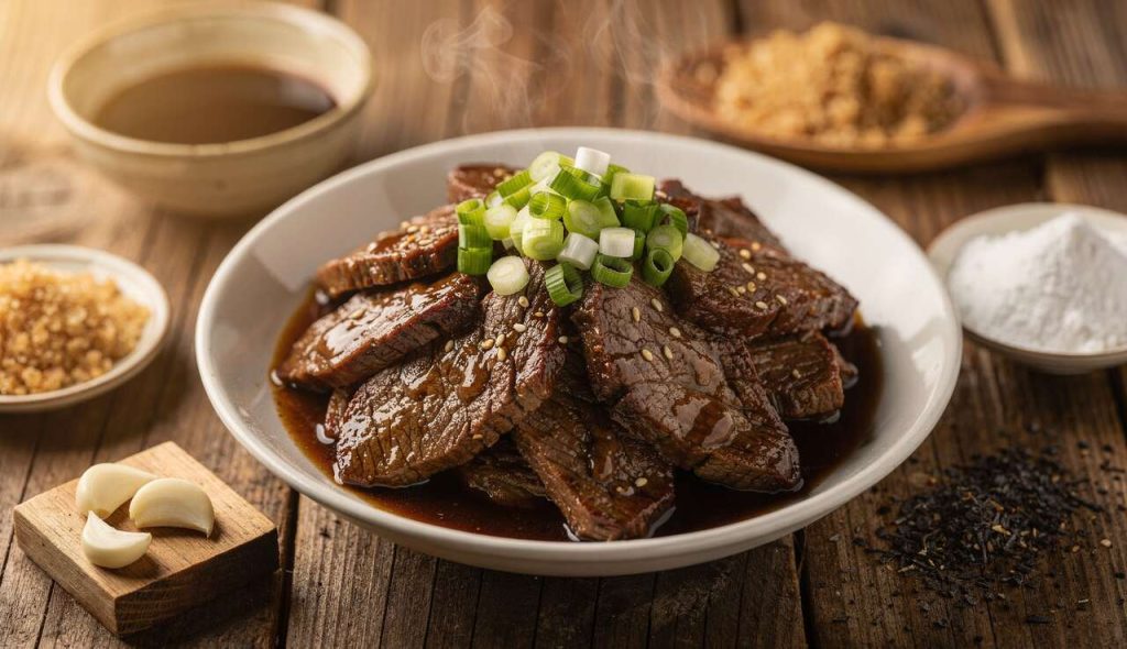 Bœuf Mongol à la Mijoteuse : recette Savoureuse