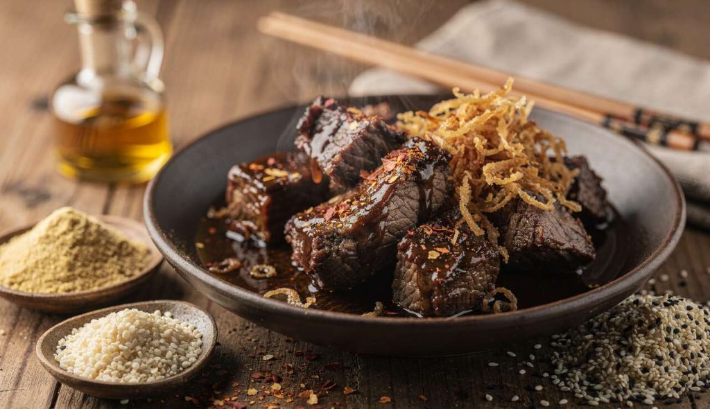 Bœuf asiatique à la mijoteuse : recette savoureuse et facile