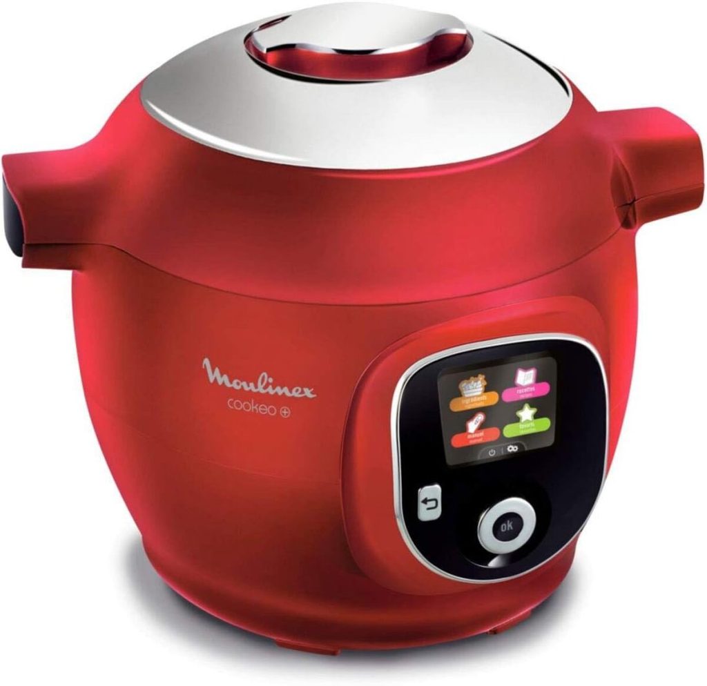 Test : moulinex multicuiseur cookeo+ 6L, cuisinez pour 6 en rouge
