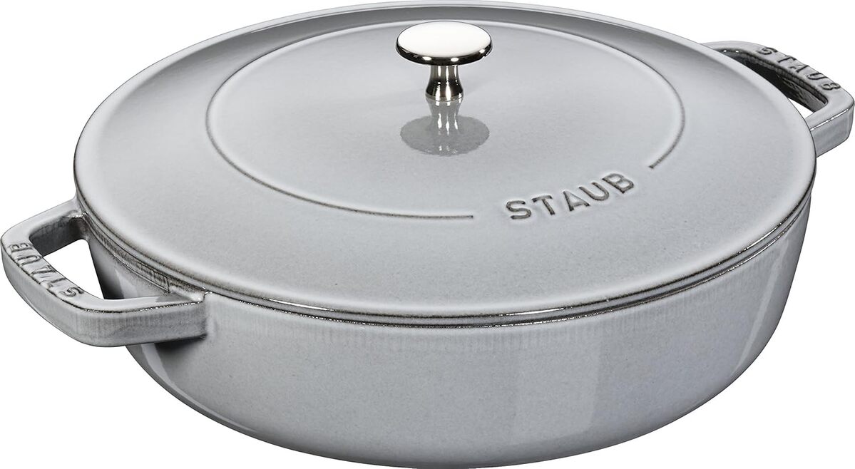 Test : sauteuse STAUB Chistera en fonte ø28 cm - polyvalence à l'épreuve