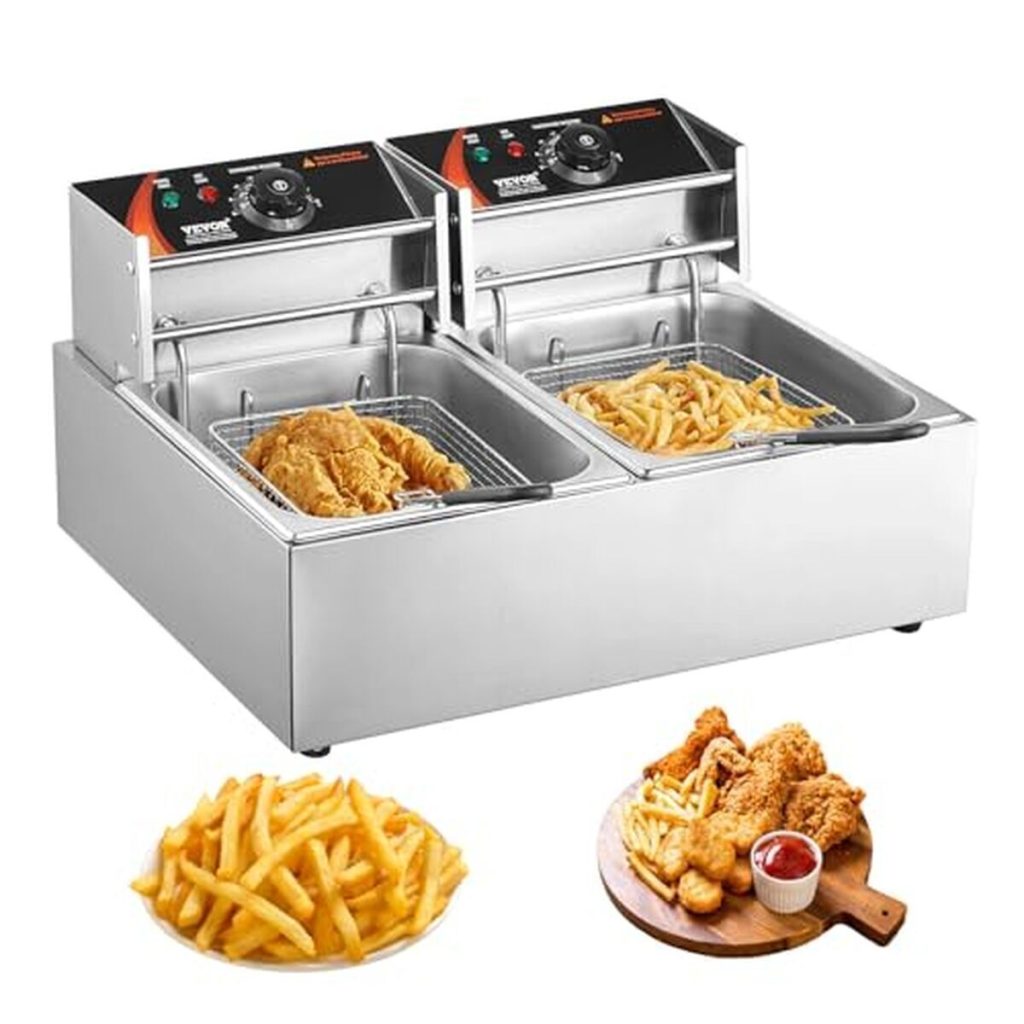 Test : friteuse électrique VEVOR 5000 W 20 L