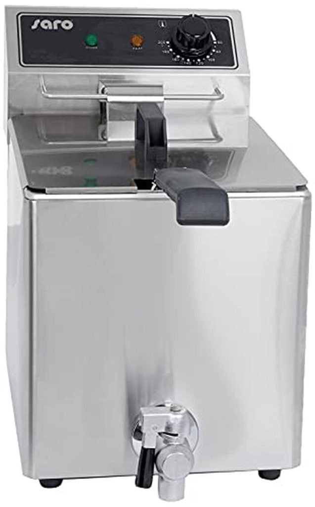 Test : friteuse Saro EF 8, 8 l inox robuste