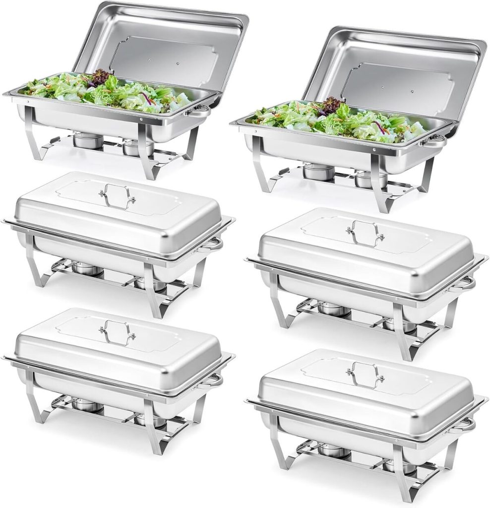 Test : lot de chafing dish inox Wilprep 9L pour buffets