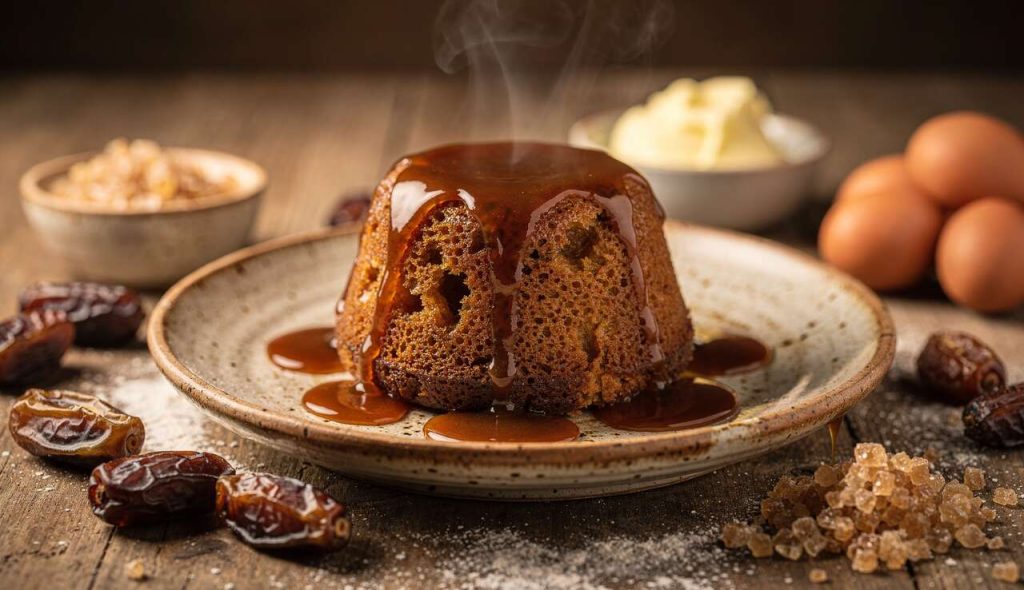 Pouding au caramel à la mijoteuse : recette du Sticky Toffee Pudding