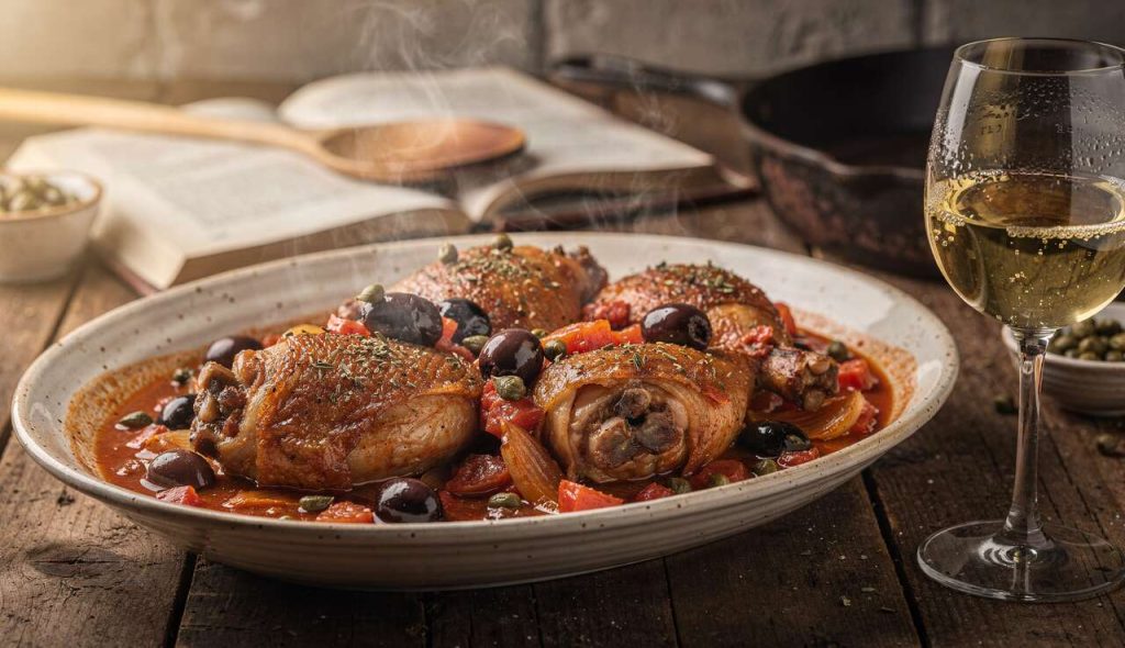 Poulet à la cacciatore à la mijoteuse : recette savoureuse et facile