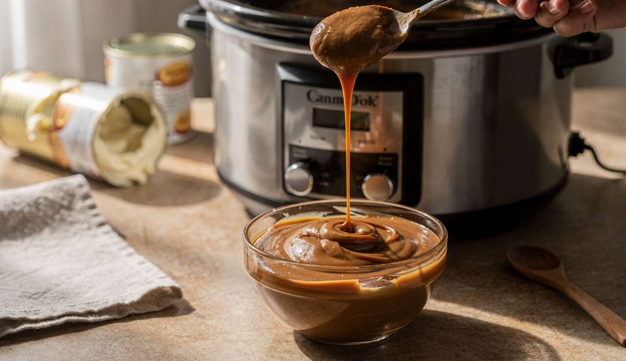 Dulce de Leche à la Mijoteuse : recette Facile et Délicieuse