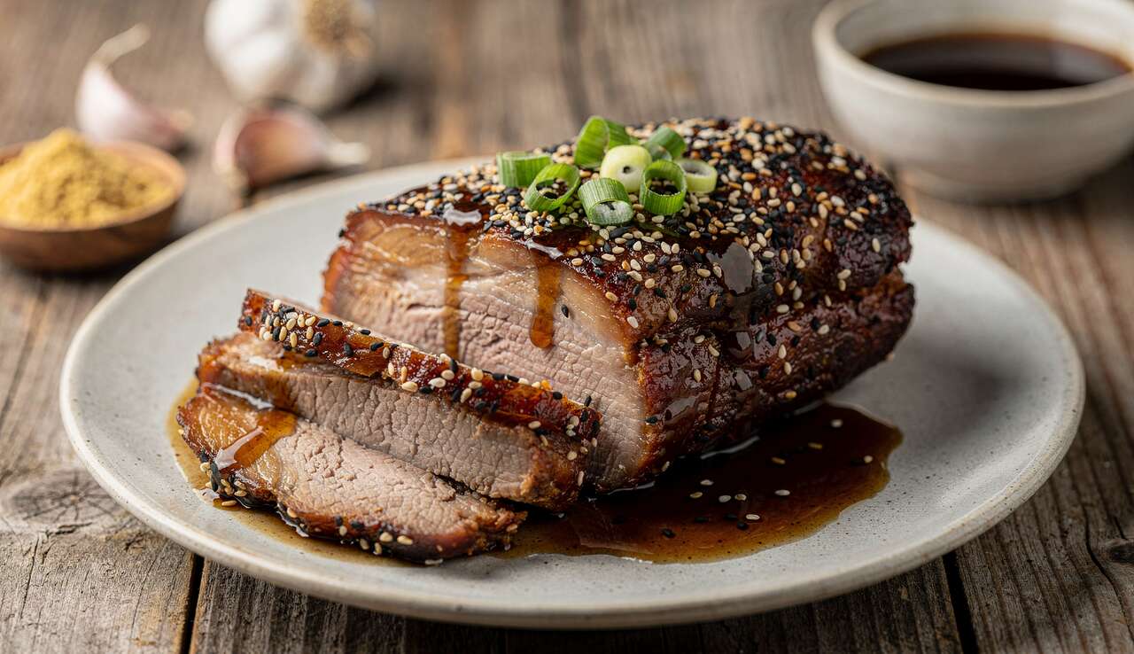 Rôti de porc au sésame à la mijoteuse : une recette savoureuse