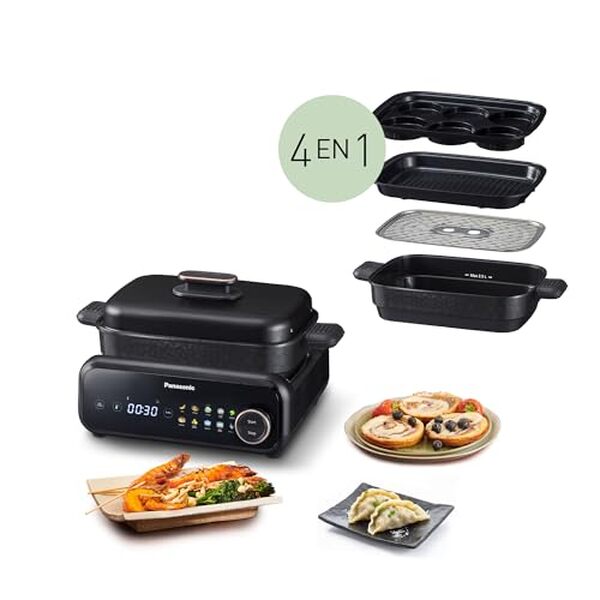 Découvrez le multicuiseur Panasonic NF-GM400KXE : puissance, polyvalence et innovation culinaire au service de vos recettes.