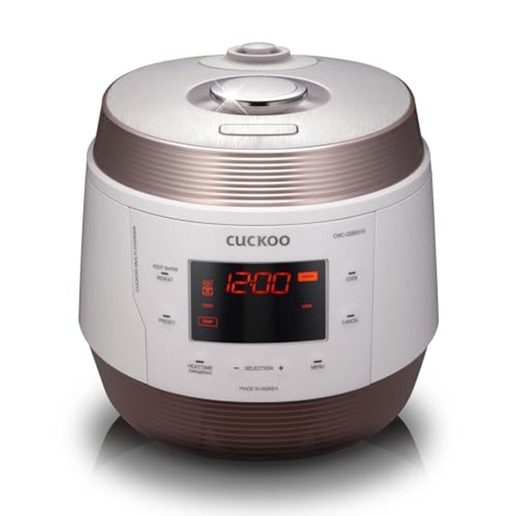 Test : multicooker CUCKOO CMC-QSB501S ICOOK Q5 en acier inoxydable