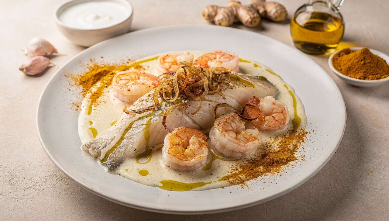 Poissons et crustacés au lait de coco : recette exotique facile