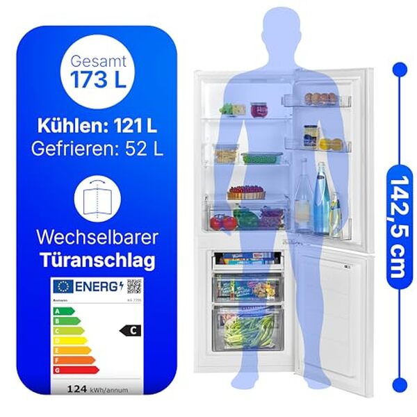 Découvrez le réfrigérateur Bomann KG7359 blanc qui allie efficacité énergétique et optimisation de l'espace pour une cuisine moderne et fonctionnelle.