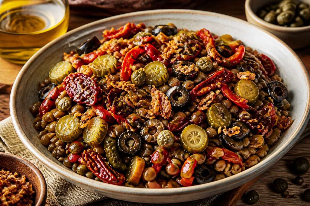 Salade de lentilles revisitée de Nini : découvrez la recette