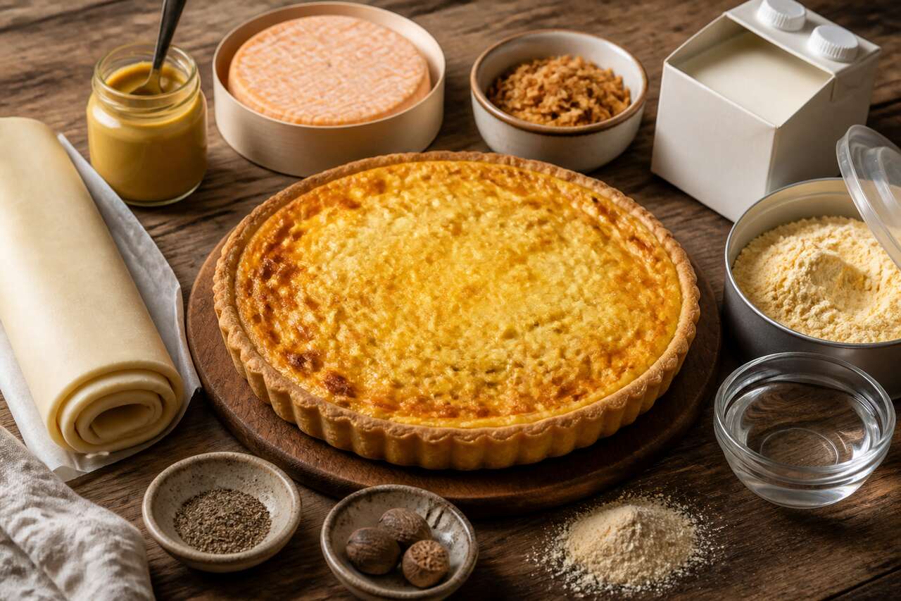 Recette de tarte au Munster et à la moutarde : un délice à découvrir