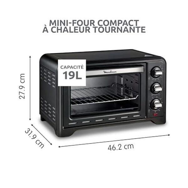 Découvrez notre test complet du four électrique compact Moulinex Optimo noir ox444810 : caractéristiques, performances et verdict pour bien choisir. 